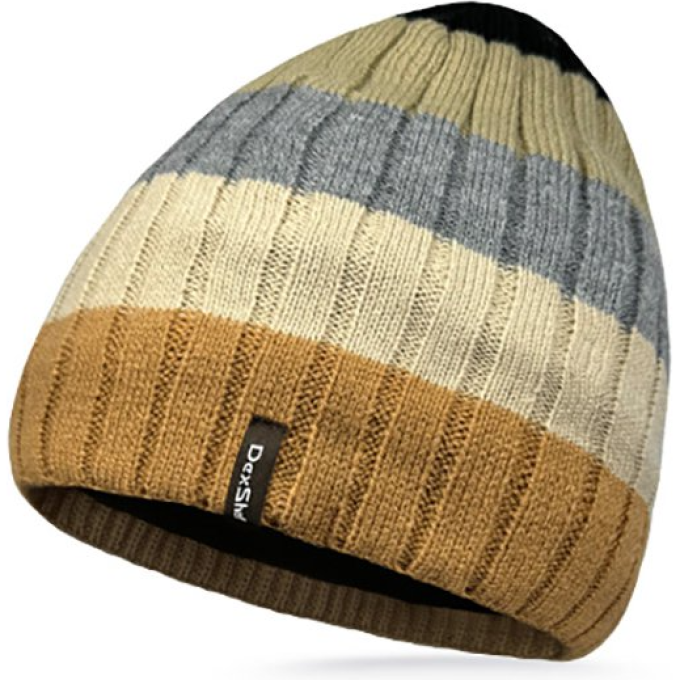 Водонепроницаемая шапка DEXSHELL BEANIE GRADIENT 2,0 терракотовый/бежевый/градиент S/M (56-58 см) DH332NTNG20