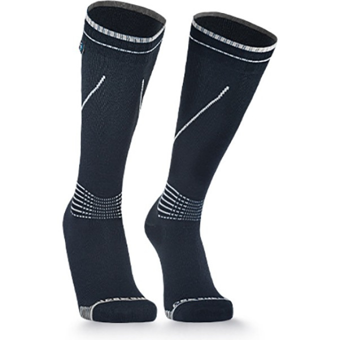 DEXSHELL LONGLITE SOCKS черный/серый S (36-38) DS72506JBGXL